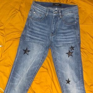 Amiri Stars Denim Jeans